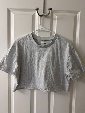 Elwood Cropped Gray Tee